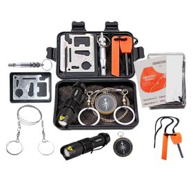 8 IN 1 Outdoor Camping Survival Kits