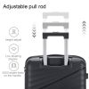 Hardside Luggage Sets 3 Pieces, Expandable Luggages Spinner Suitcase with TSA Lock Lightweight Carry on Luggage 20inch 24inch 28inch