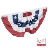 1.5X3ftAmerican Pleated Fan Flag 6PCS