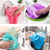 120 kitchen hanging hand towels, dry hand towels, quick drying soft cloths for kitchen and bathroom use (colors randomly shipped)