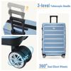 3 Piece Luggage Set Suitcase Set, Lightweight Durable Suitcase with Wheels and TSA Lock, Expandable Travel Family Luggage for Men Women 20" 24" 27"