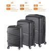 Hardside Luggage Sets 3 Pieces, Expandable Luggages Spinner Suitcase with TSA Lock Lightweight Carry on Luggage 20inch 24inch 28inch