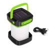 Portable USB Rechargeable Foldable/Retractable Solar Camping Lamp; Multi-Functional LED Light For Hiking; Fishing; Hunting