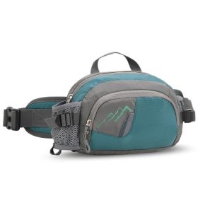 Outdoor Sports Waist Pack for Women and Men (Color: Light Blue, Type: Sports Bag)