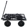 Wagon Cart Garden cart trucks make it easier to transport firewood