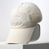 Sunscreen Thin Section Quick-Drying Retractable Sunshade Breathable Large Brim Peaked Cap Baseball Hat