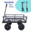 Wagon Cart Garden cart trucks make it easier to transport firewood