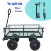 Wagon Cart Garden cart trucks make it easier to transport firewood